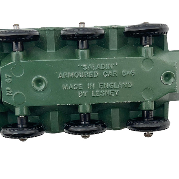 Matchbox Lesney #67A Saladin Armored Car 6x6 1959 Made in England - Picture 9 of 15